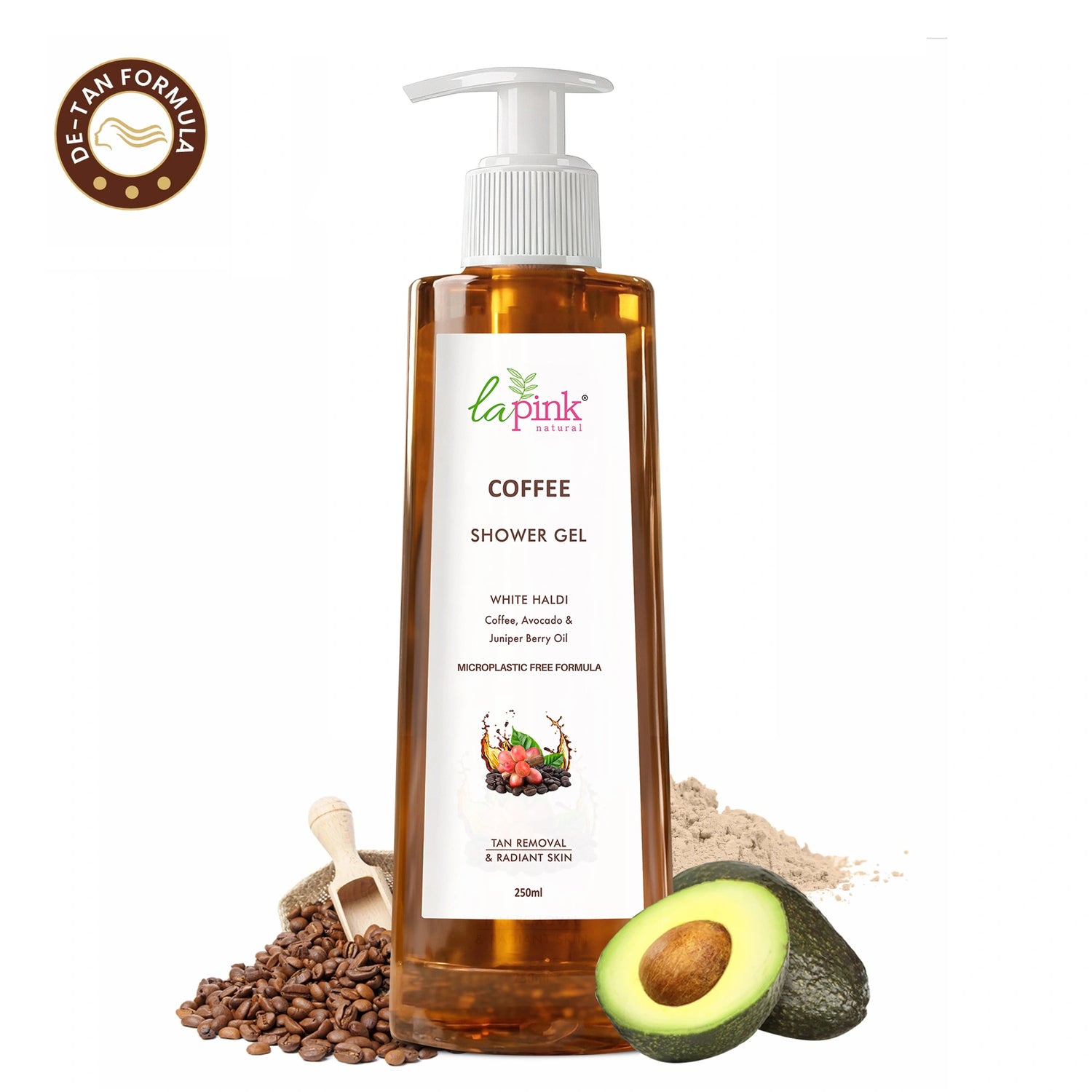 Energizing Coffee Shower Gel for Smooth &amp; Hydrated Skin