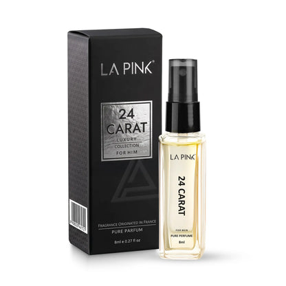 24 Carat French Luxury Pure Perfume for Men - 8ml