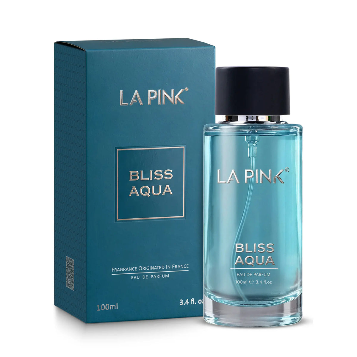 La Pink Bliss Aqua Eau de Parfum 50ml with perfume box