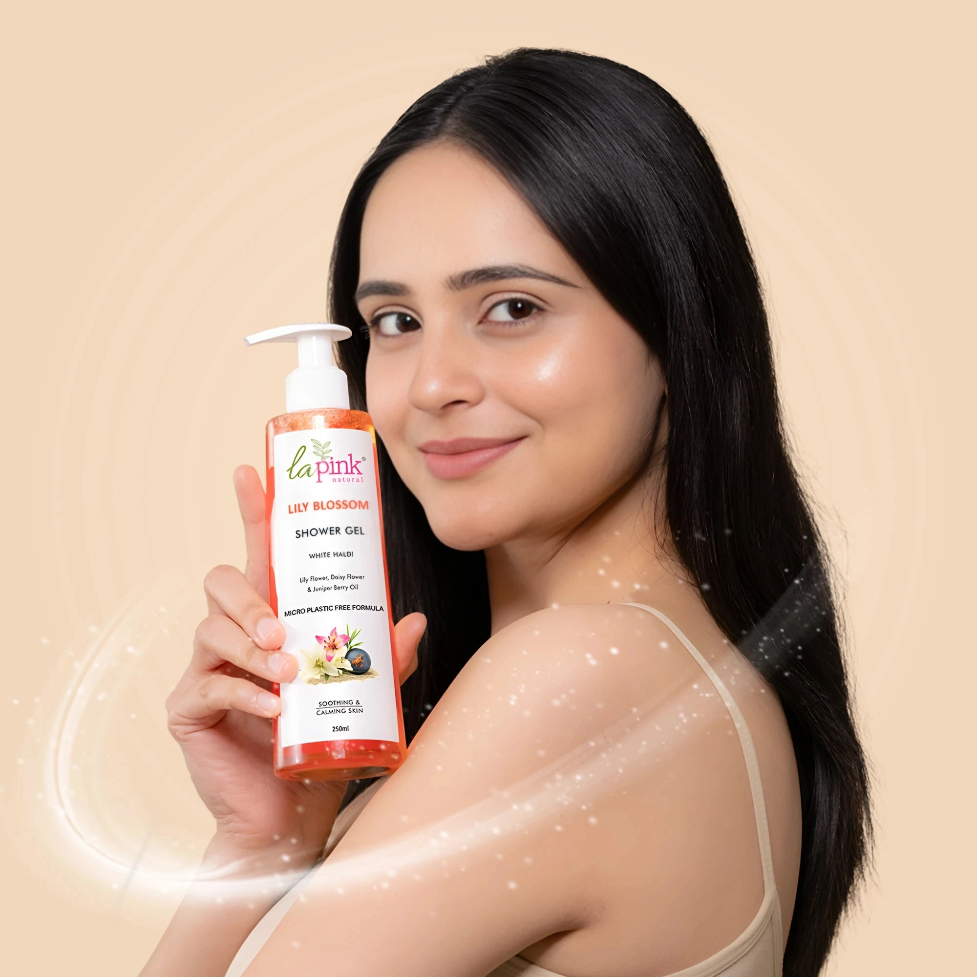 Get Rid of Strawberry Arms &amp; Legs with La Pink Lily Blossom Shower Gel