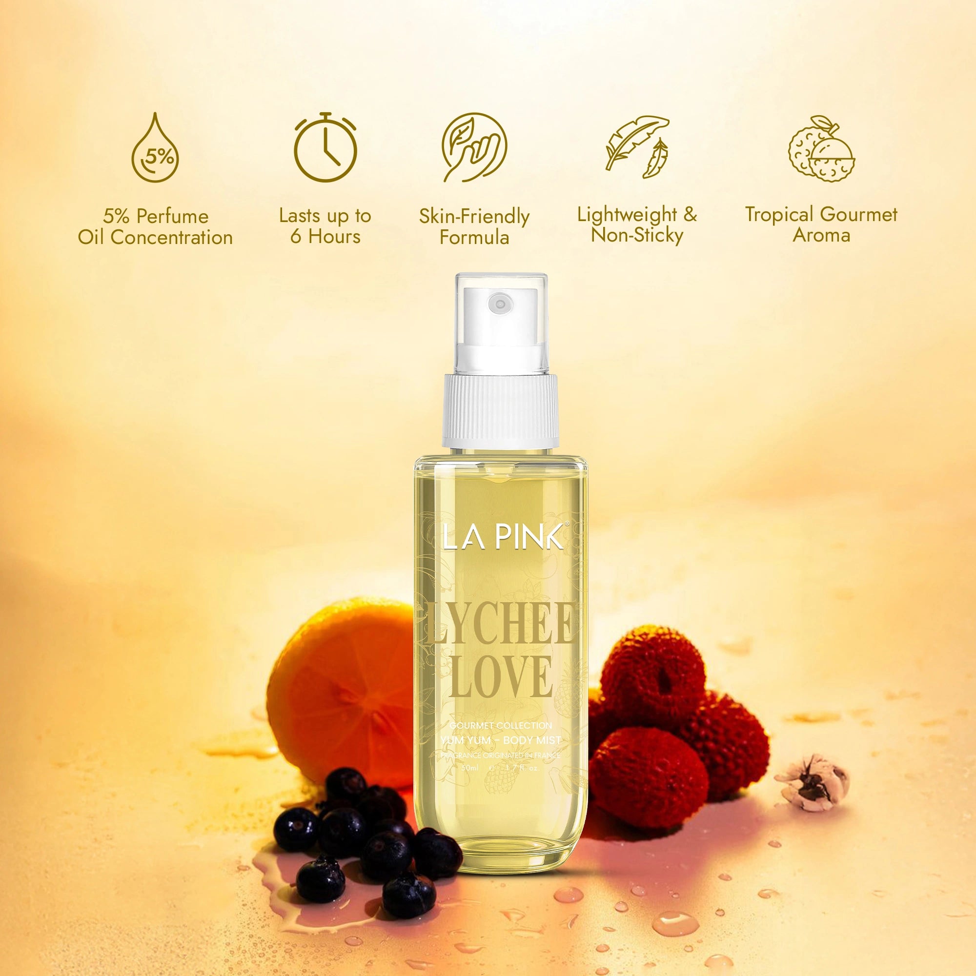 Lychee Love Gourmet Body Mist
