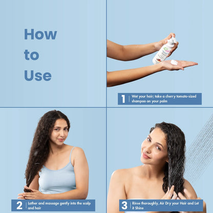 La Pink Color Protect with White Haldi and Quinoa Protein Shampoo