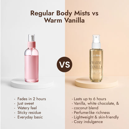 Warm Vanilla Gourmet Body Mist