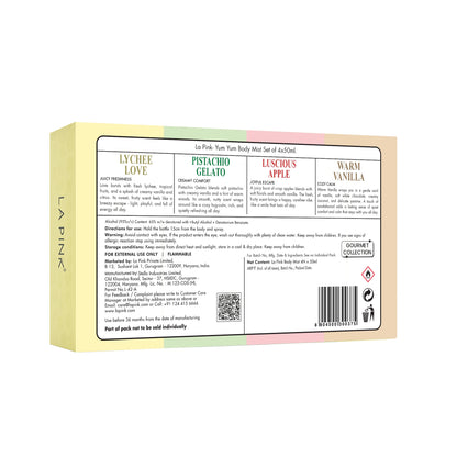 GOURMET COLLECTION BODY MIST GIFT SET