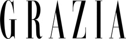 Black 'Grazia' logo on a white background