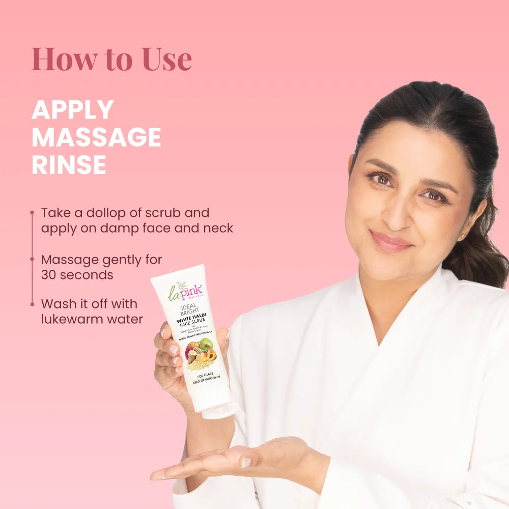Tan removal Ideal Bright Face Scrub for Glass Like Skin