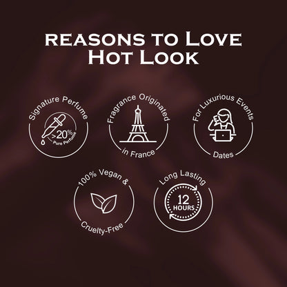 Hot Look French Luxury Pure Perfume for Men - 100ml