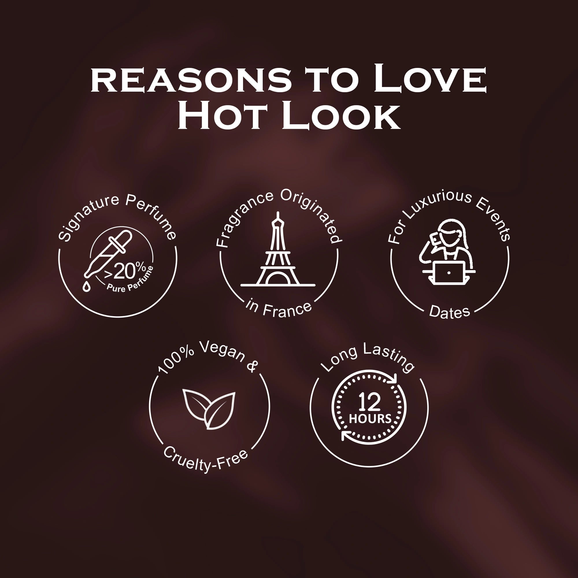 Hot Look French Luxury Pure Perfume for Men - 30ml