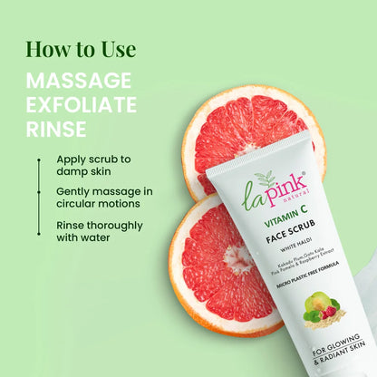 Vitamin C Face Scrub for Gentle Exfoliation