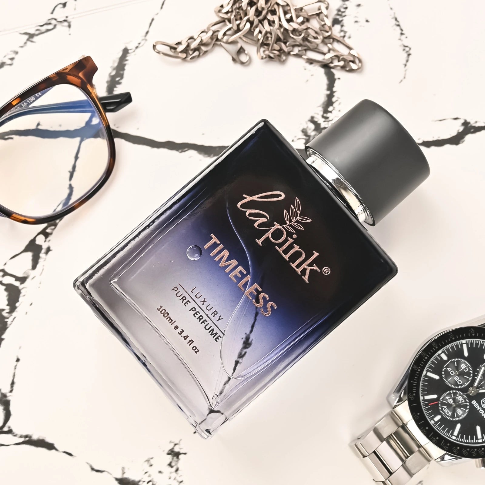 Timeless French Luxury Pure Perfume for Men - 100ml