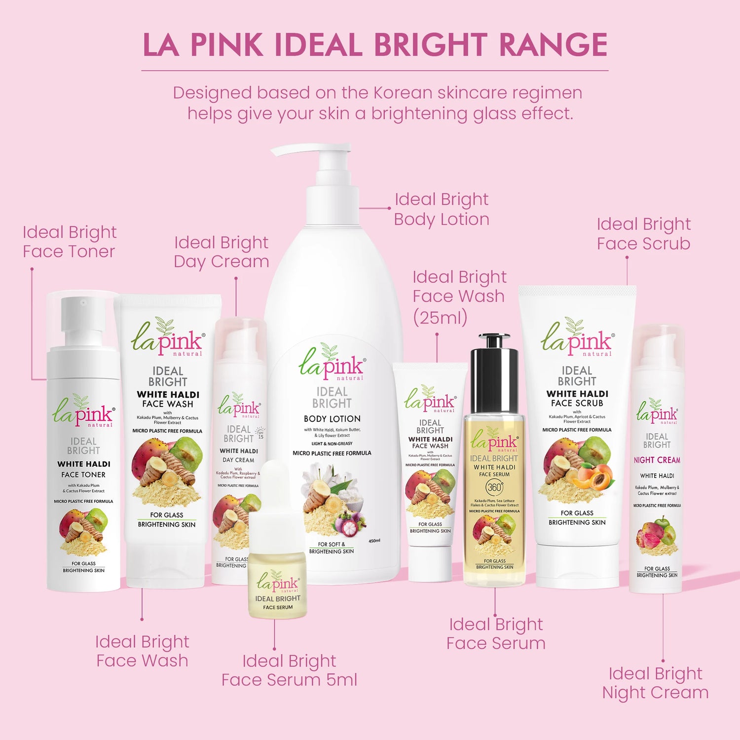 Ideal Bright Face Serum for Brightened Glass Skin mini Pack