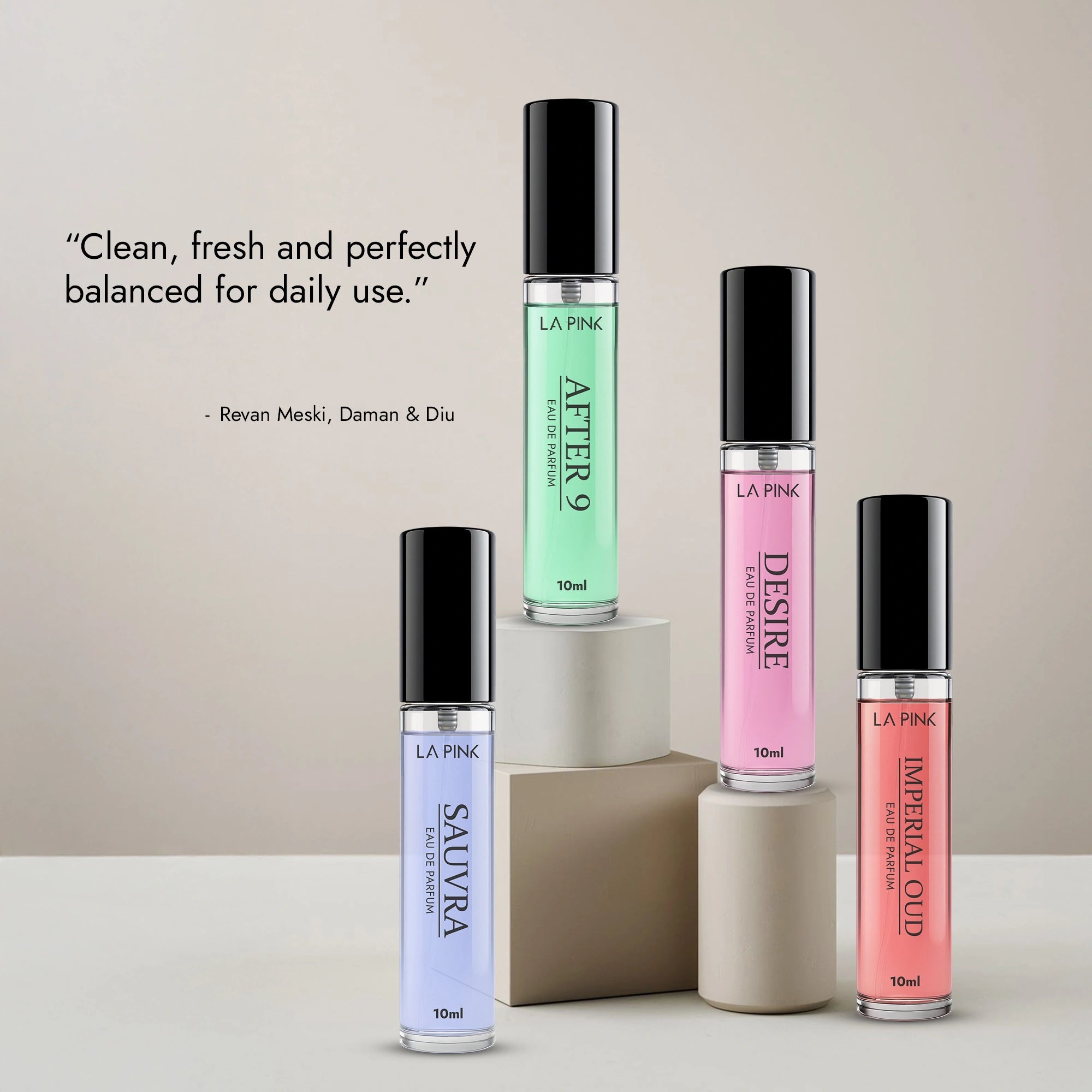 Sauvra Long Lasting Unisex Eue De Perfume 10ml