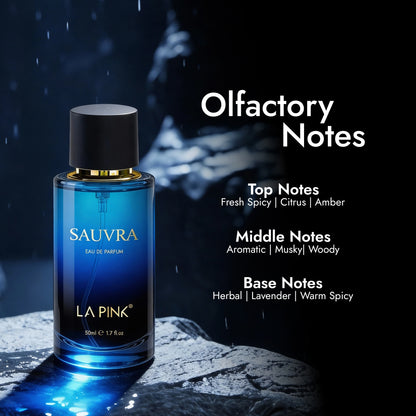 Sauvra Long Lasting Unisex EDP Perfume 50ml