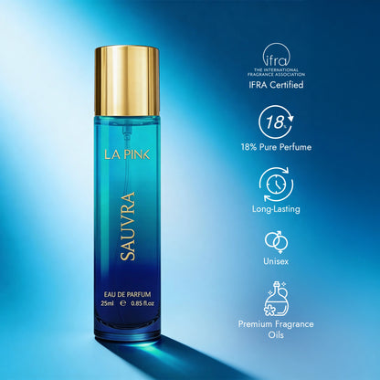 Sauvra Long Lasting Unisex Eue De Perfume 25ml