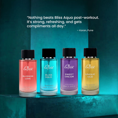 La Pink Bliss Aqua French Luxury Perfume for Men 100 ML