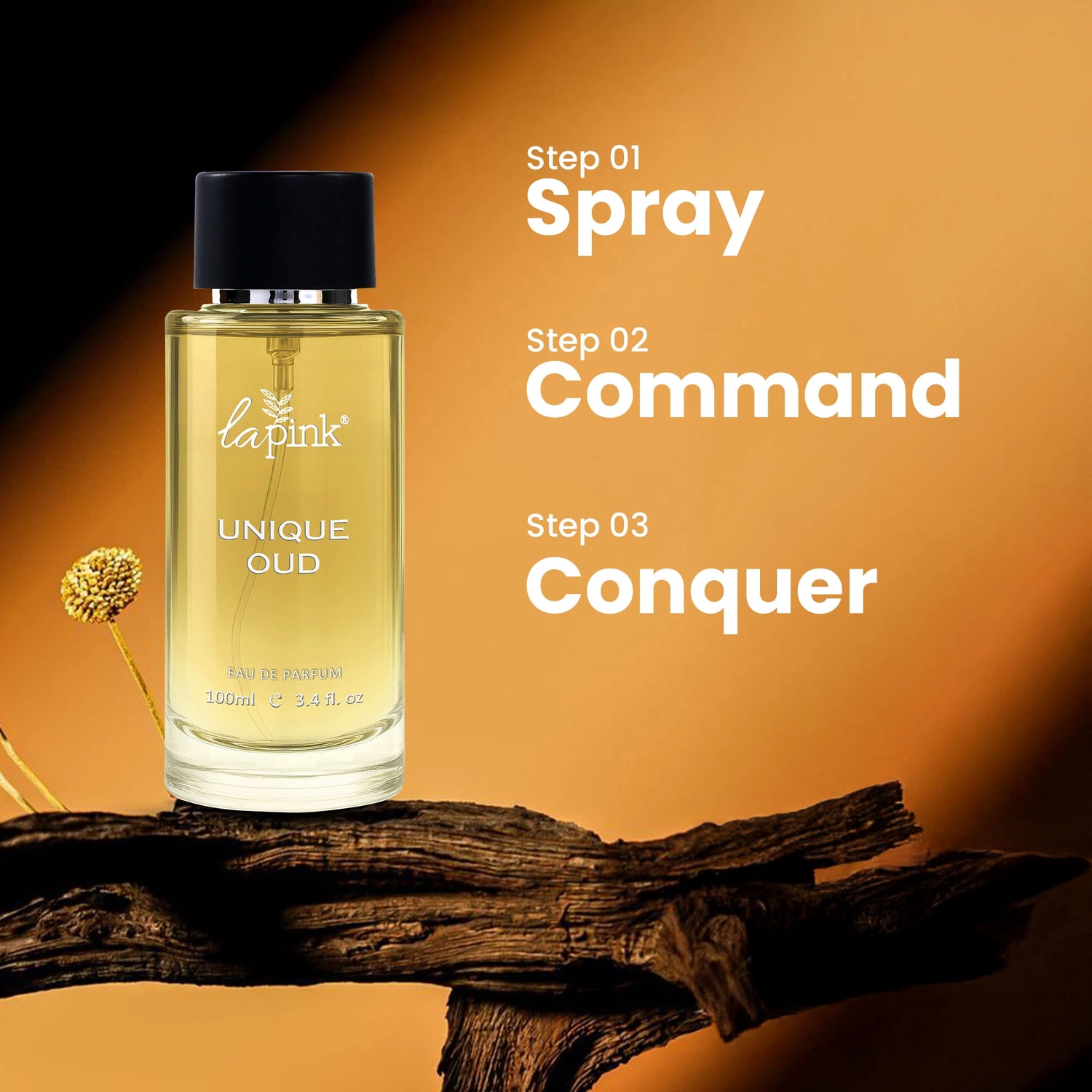 La Pink Unique Oud French Luxury Perfume  100 ML