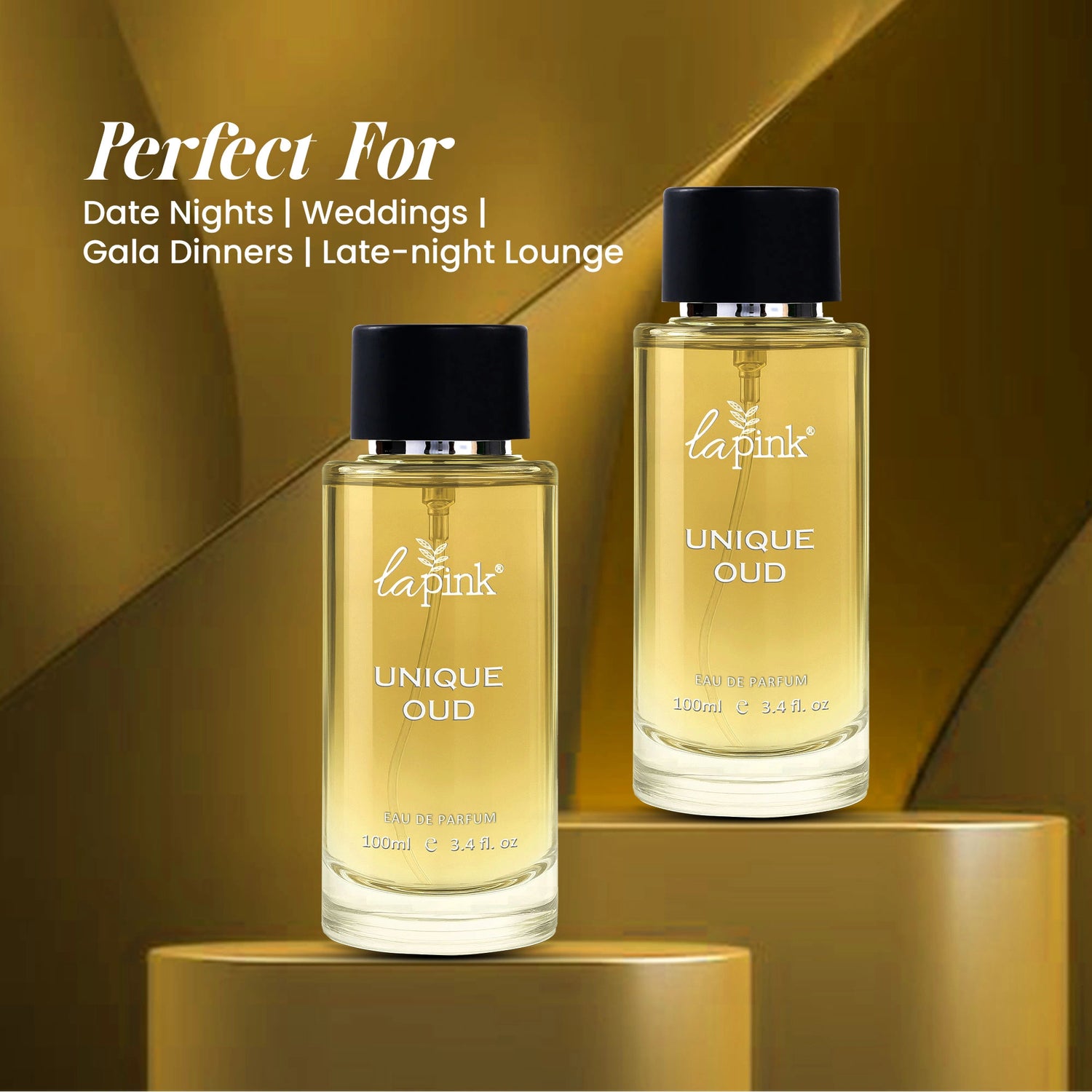 La Pink Unique Oud French Luxury Perfume  100 ML