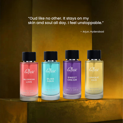 La Pink Unique Oud French Luxury Perfume  100 ML