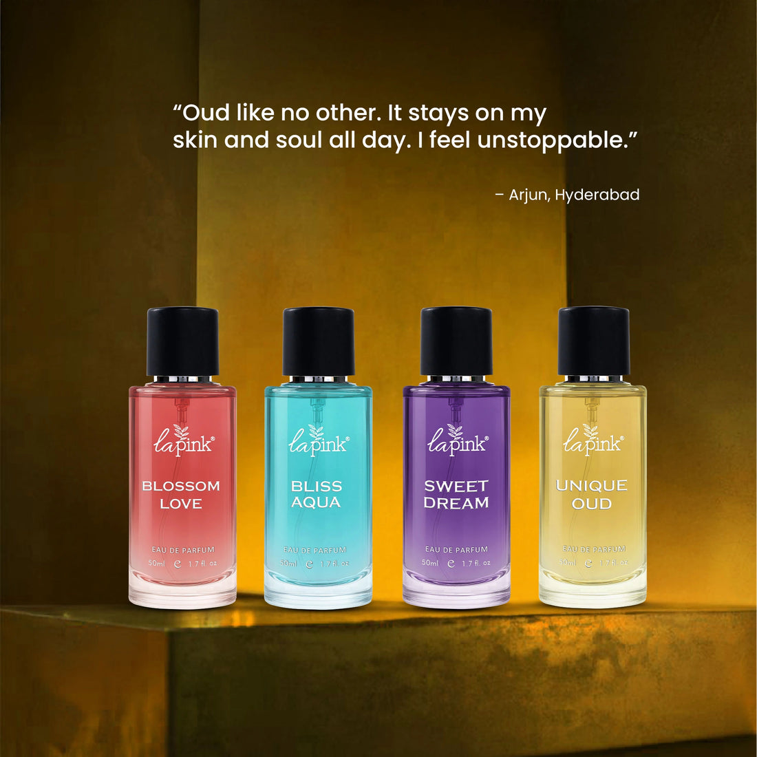 La Pink Unique Oud French Luxury Perfume 50ML