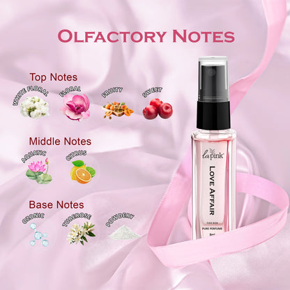 Love Affair French Luxury Pure Perfume for Women - 8ml