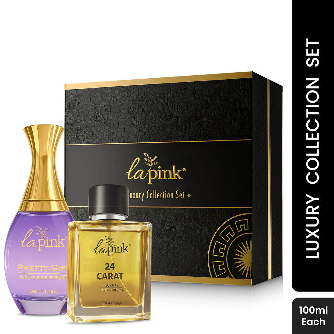 24 Carat &amp; Pretty Girl Pure Perfume Gift Set