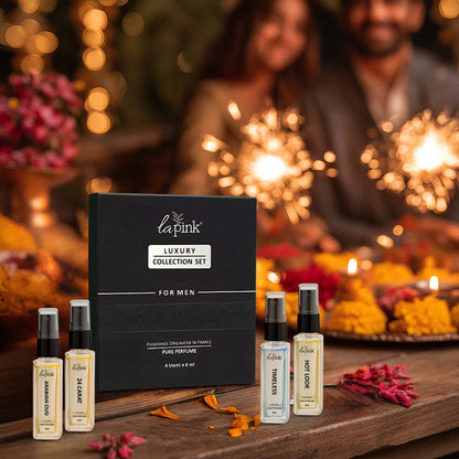 La Pink Perfume Men Gift Pack 8 ml (4Pcs)