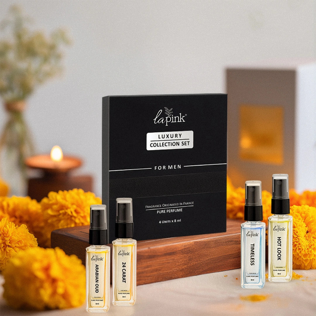 La Pink Perfume Men Gift Pack 8 ml (4Pcs)