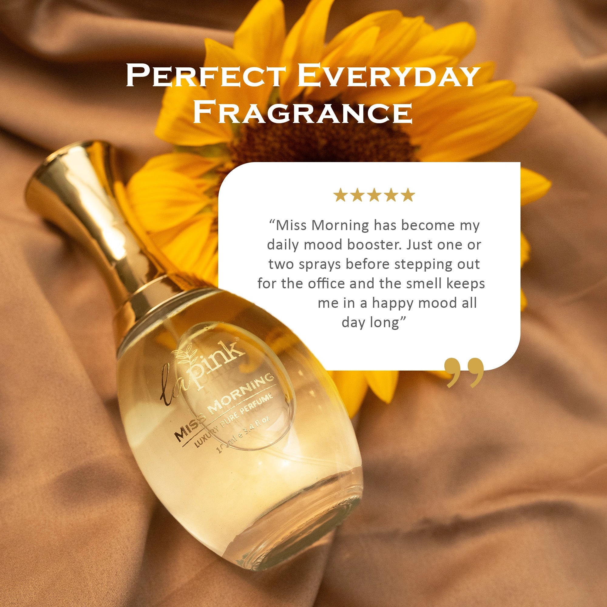 Miss Morning French Luxury Pure Perfume for Women - 100ml