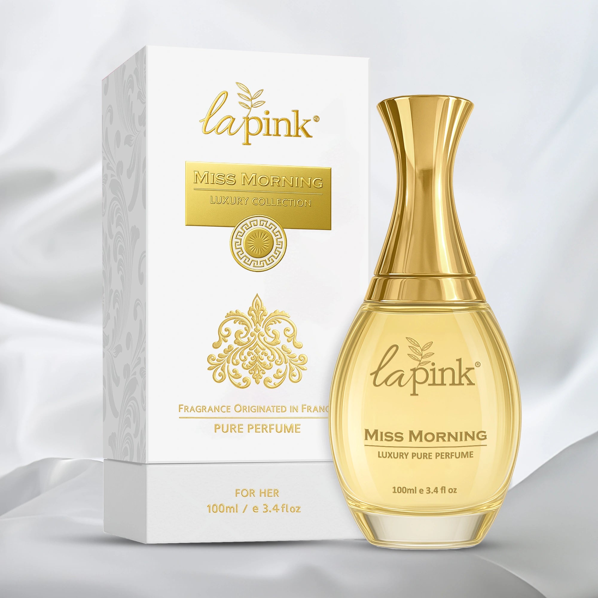 Miss Morning French Luxury Pure Perfume for Women - 100ml