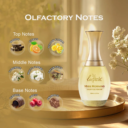 Miss Morning French Luxury Pure Perfume for Women - 100ml