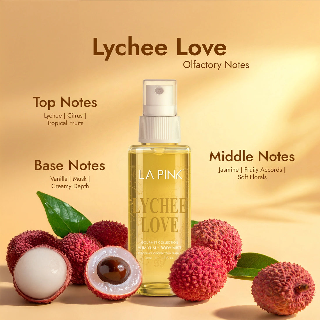 Lychee Love Gourmet Body Mist