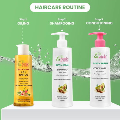 The Ultimate Solution for Smooth, Shiny &amp; Frizz-Free Hair: Olive &amp; Argan Shampoo