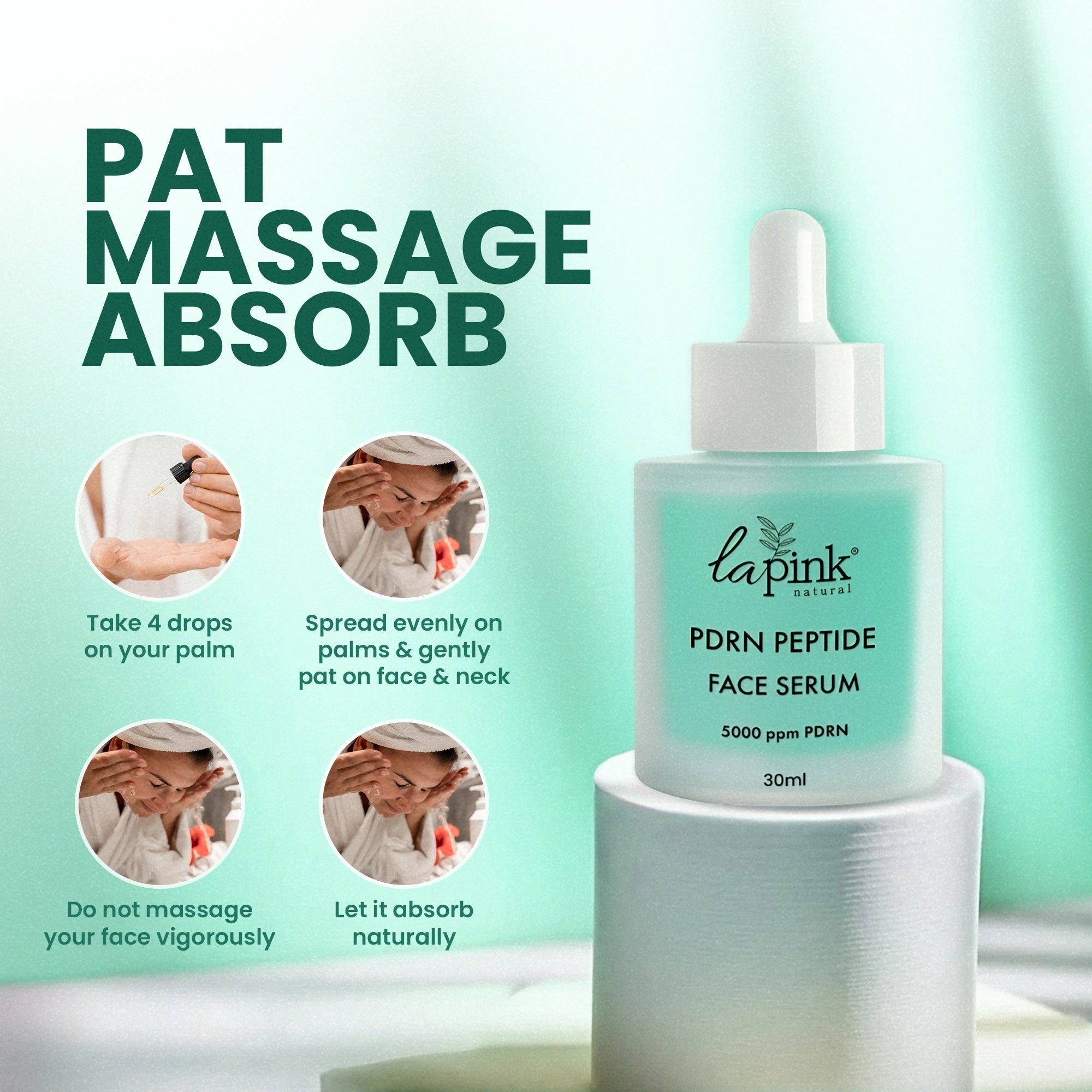 PDRN PEPTIDE FACE SERUM 30ML