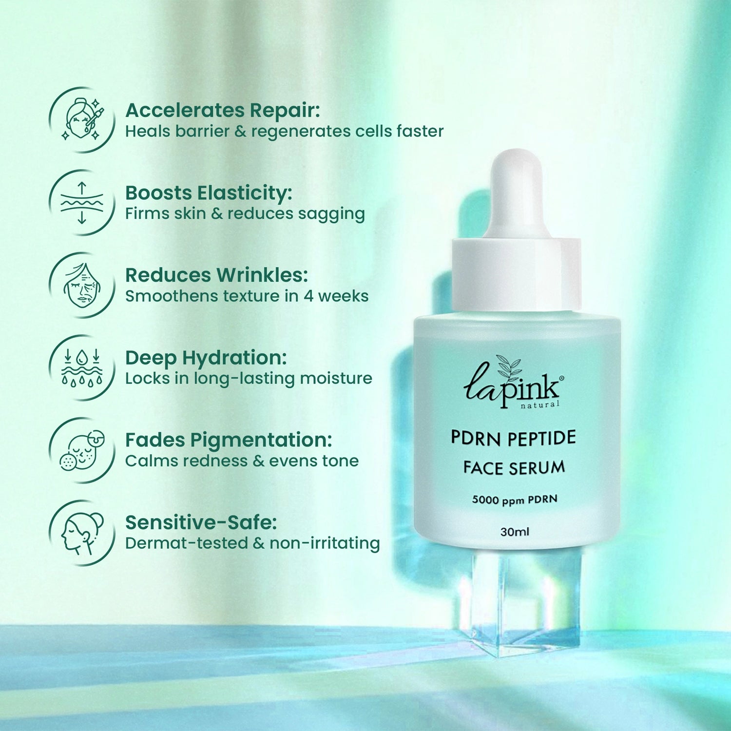PDRN PEPTIDE FACE SERUM 30ML