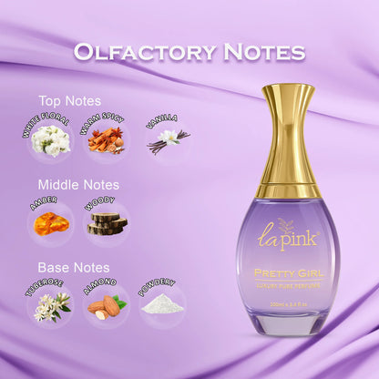 Pretty Girl French Luxury Pure Perfume for Women - 100ml