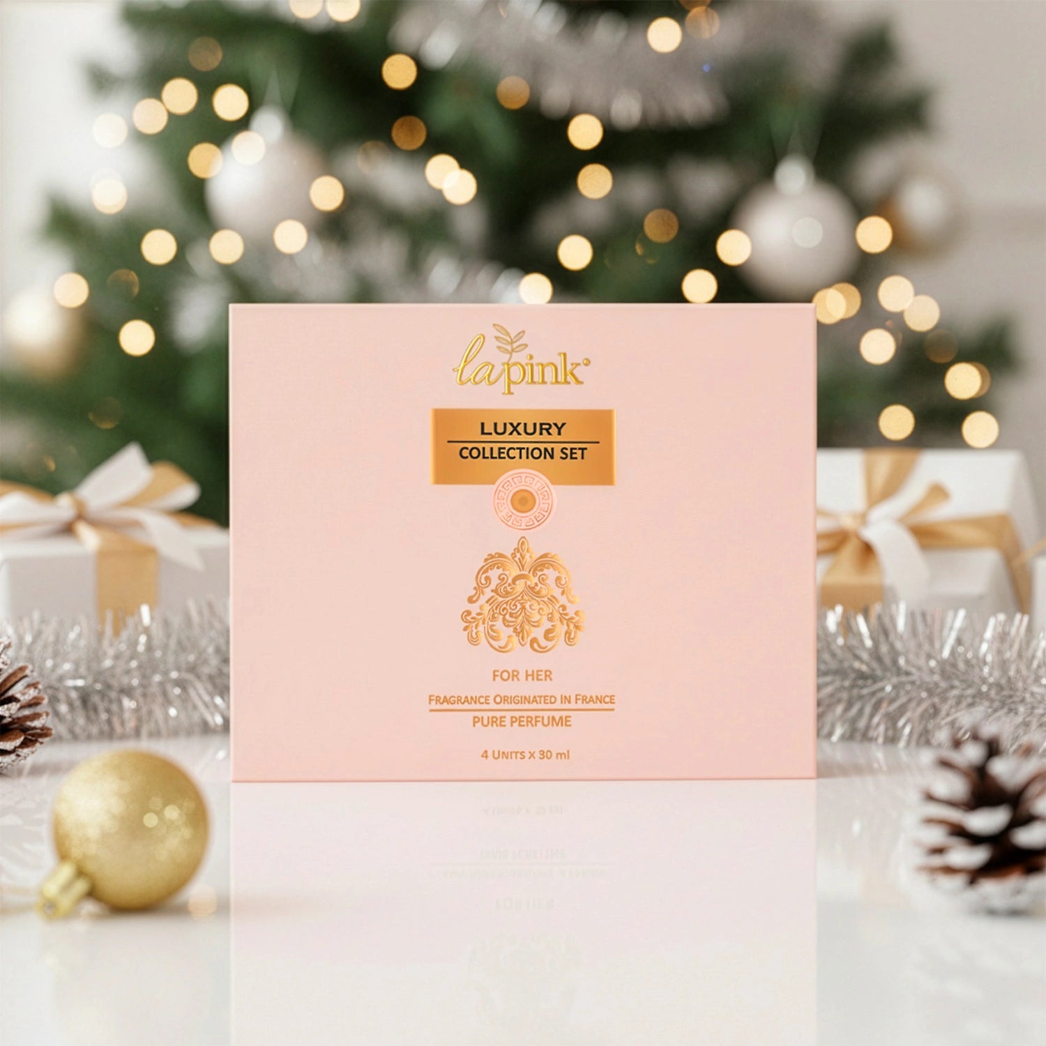 La Pink Perfume Women Gift Pack 30ml (4 Pcs)