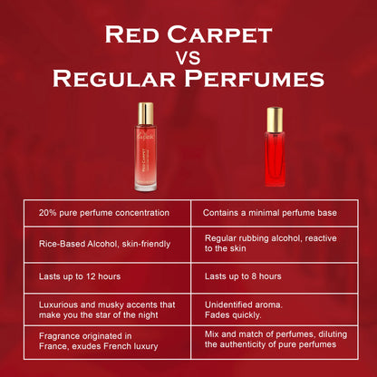 Red Carpet French Luxury Pure Perfume for Women - 30ml