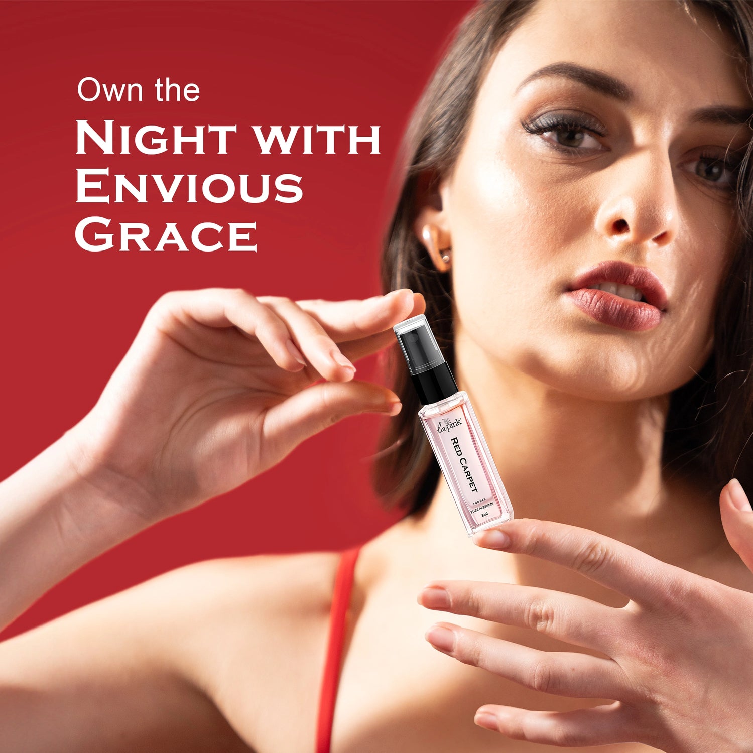 Red Carpet French Luxury Pure Perfume for Women - 8ml