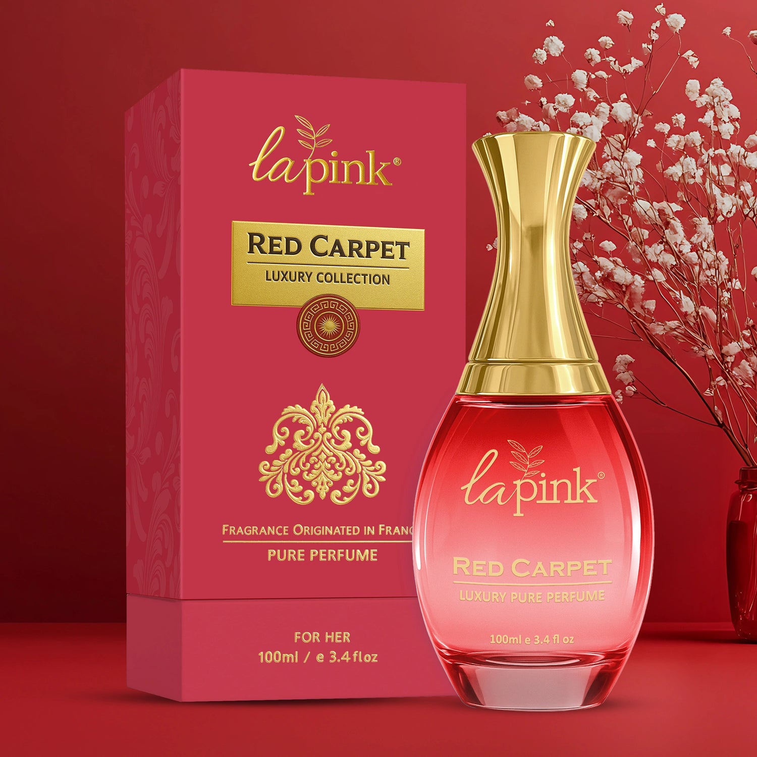 Red Carpet French Luxury Pure Perfume for Women