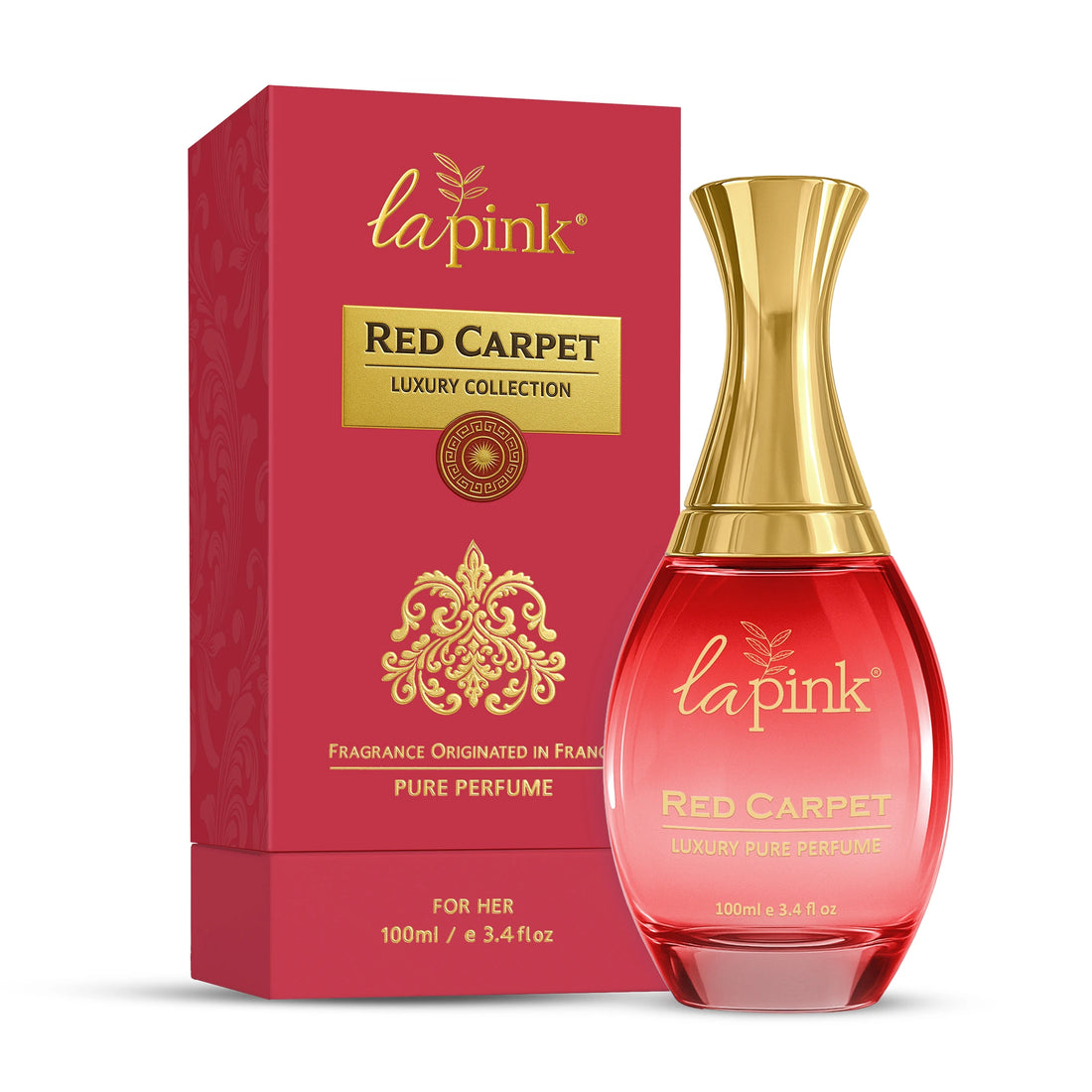 Red Carpet French Luxury Pure Perfume for Women - 100ml