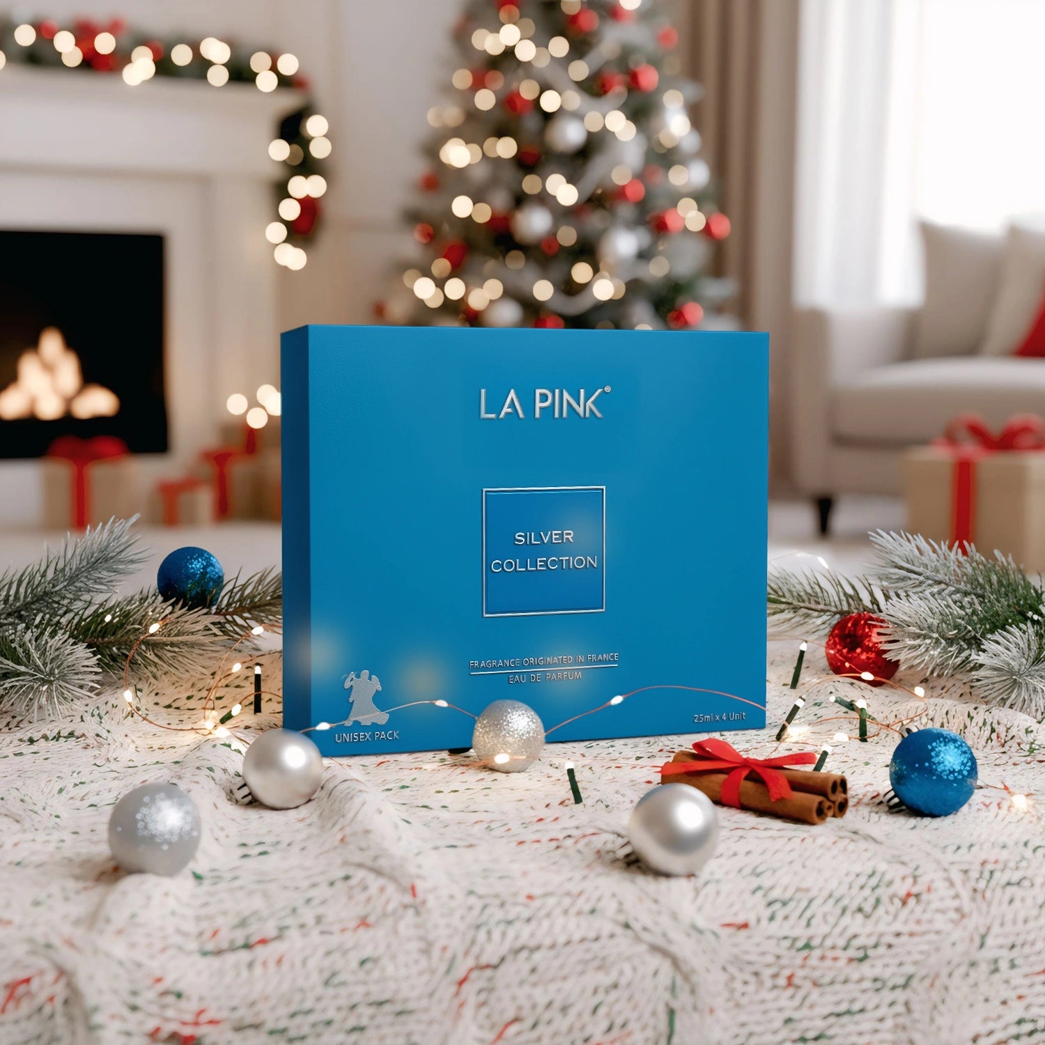 Silver Collection Unisex EDP Perfume Gift Set