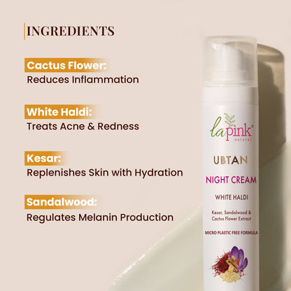 Ubtan White Haldi Face Care Combo