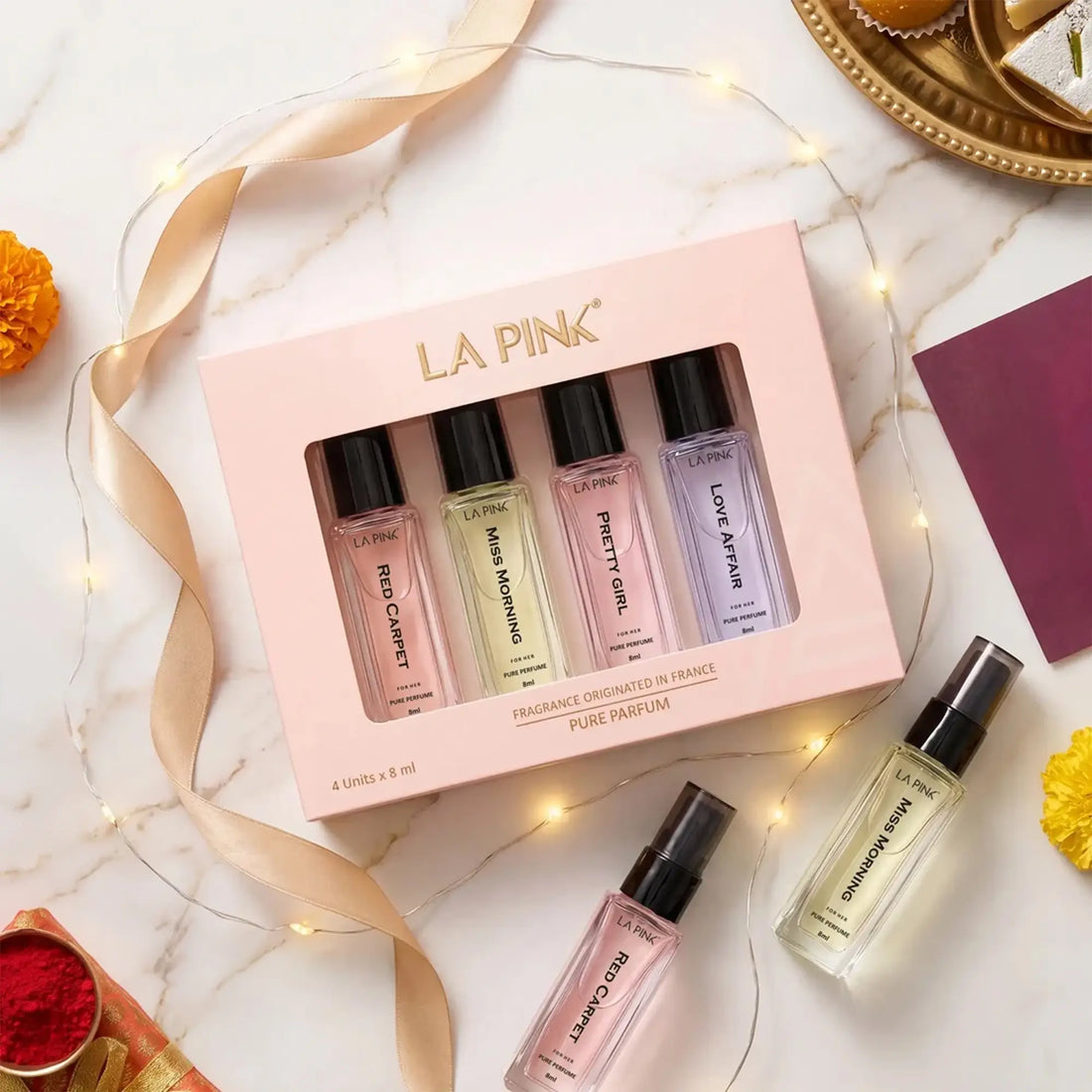 Women Gift Pack Pure Parfum (8ml x 4 Pcs)