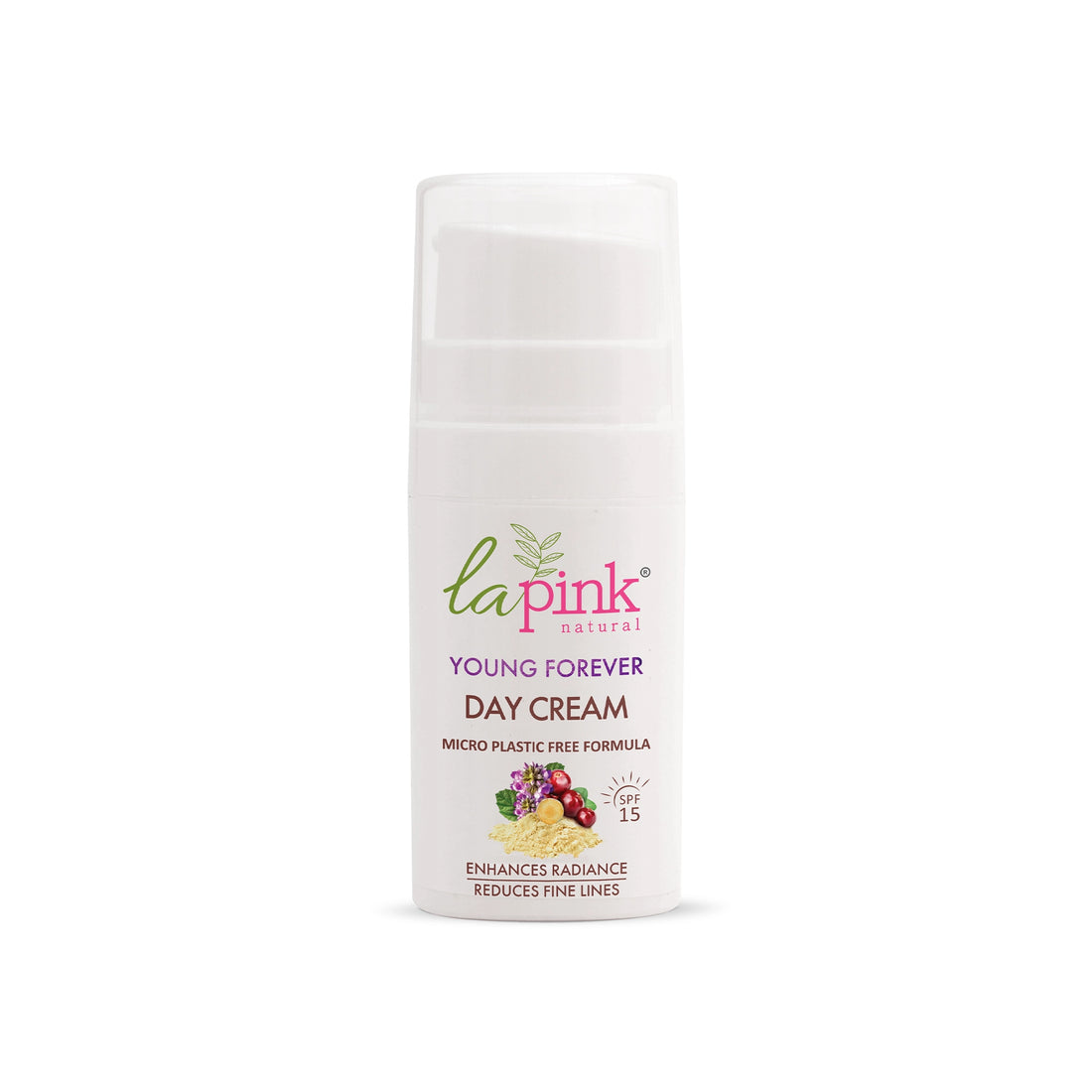 Young Forever Day Cream With White Haldi &amp; Cranberry To Enhance Radiance &amp; Reduce Fine Lines