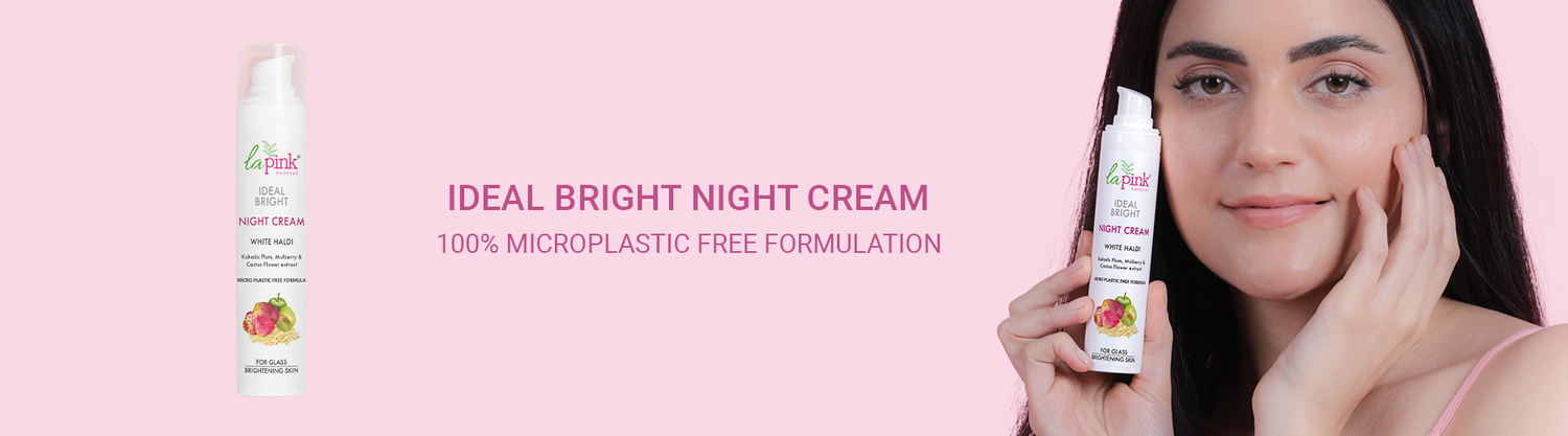 Ideal bright Night cream-lapink