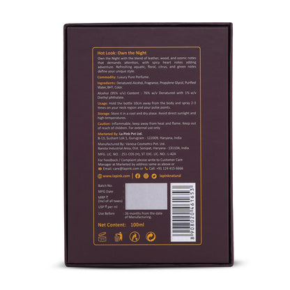 Hot Look French Luxury Pure Perfume for Men - 100ml