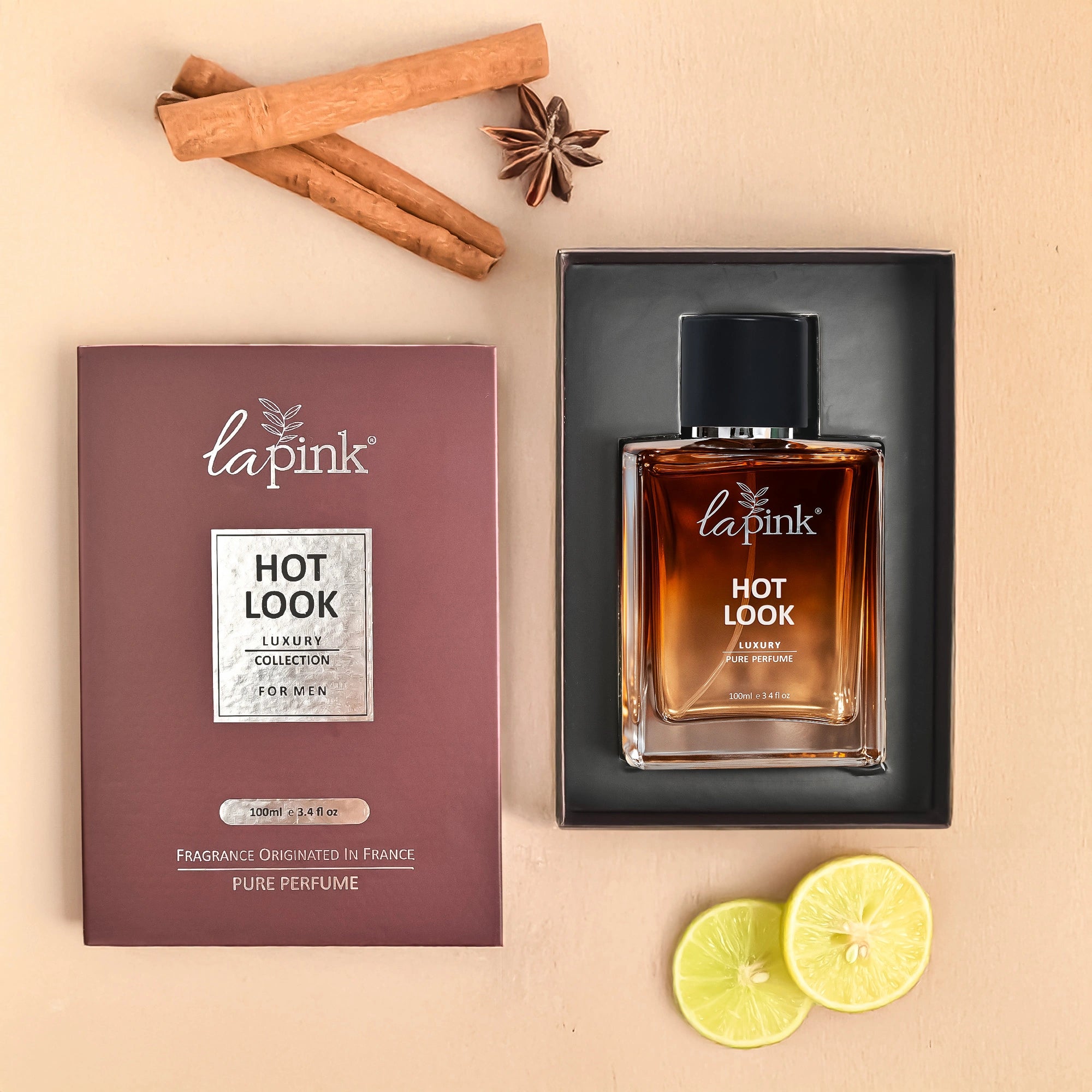 Hot Look French Luxury Pure Perfume for Men - 100ml