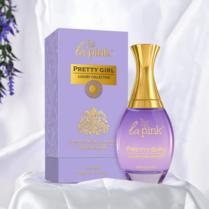 Pretty Girl French Luxury Pure Perfume for Women - 100ml
