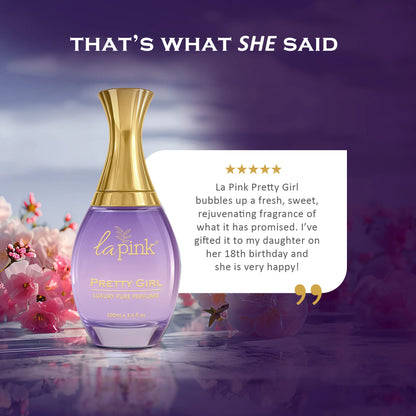 Pretty Girl French Luxury Pure Perfume for Women - 100ml