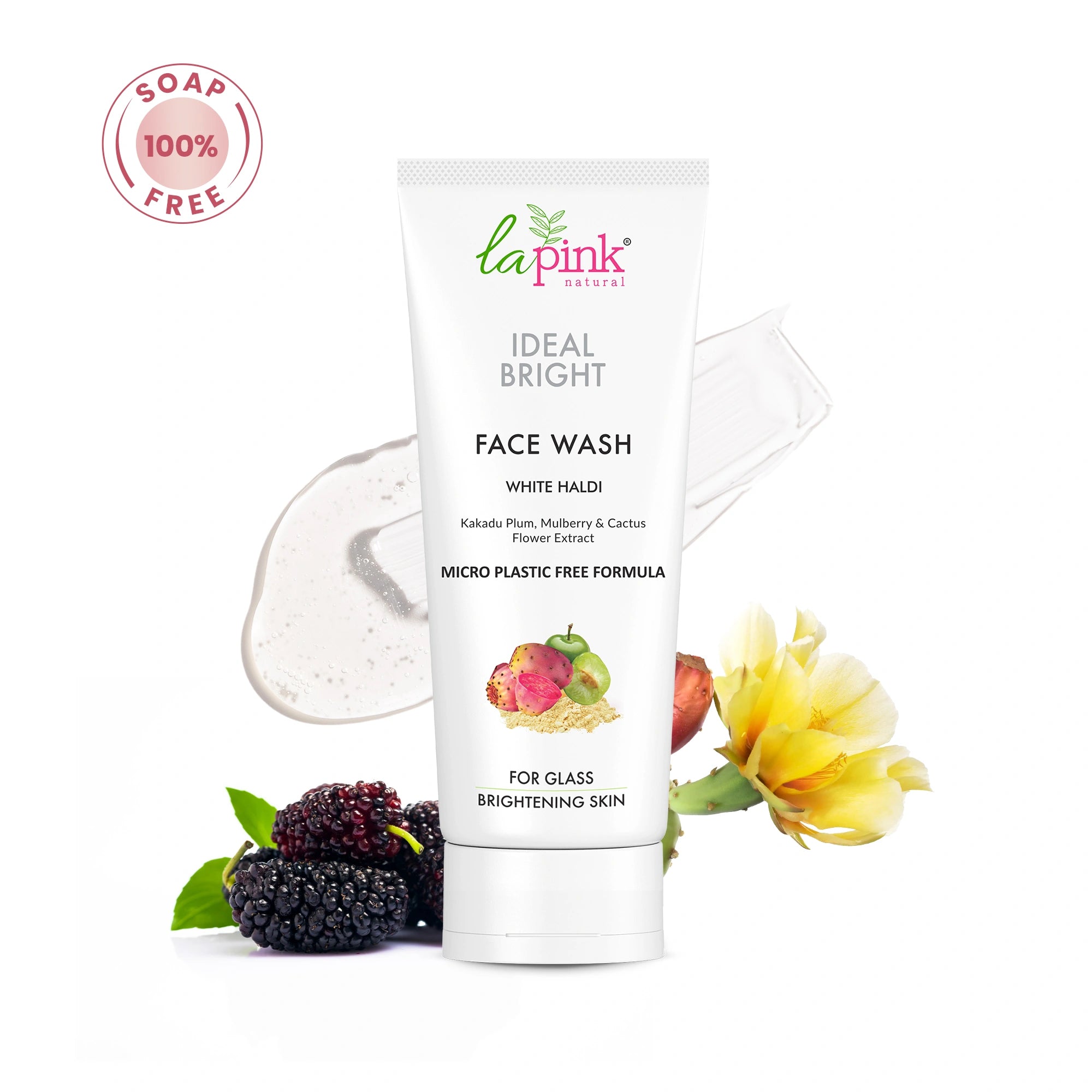 Ideal Bright Soap Free Face Wash For Brightened Glass Skin